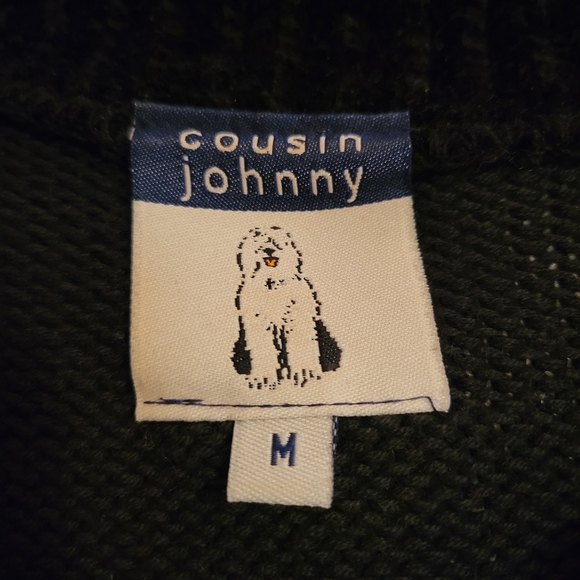 Cousin Johnny Knit and Velour Sweater - Picture 4 of 4